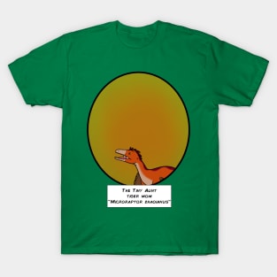 Microraptor Aunt T-Shirt